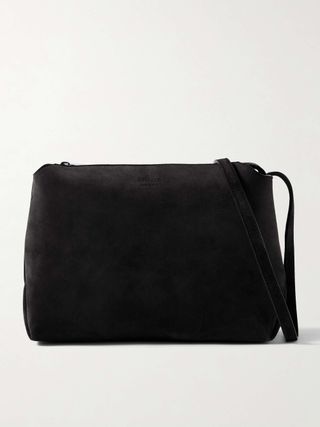 Lina Medium Suede Shoulder Bag