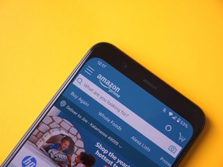 Amazon app on a Pixel 4 XL