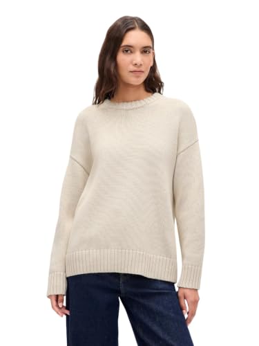 Gap Women's Oversized Boyfriend Cotton Crew Sweater Chino L