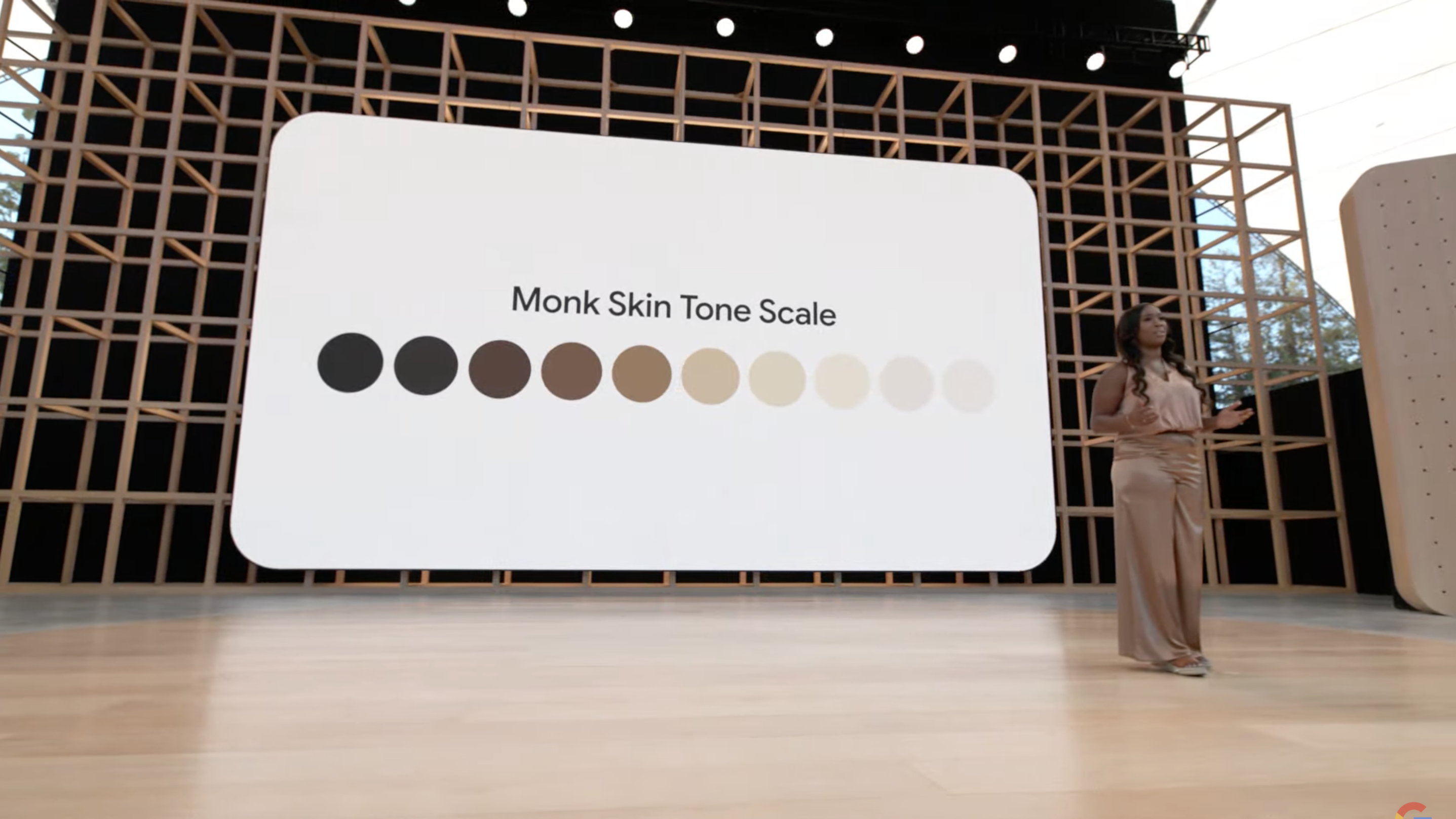 Monk scale and racial equality at Google IO 2022