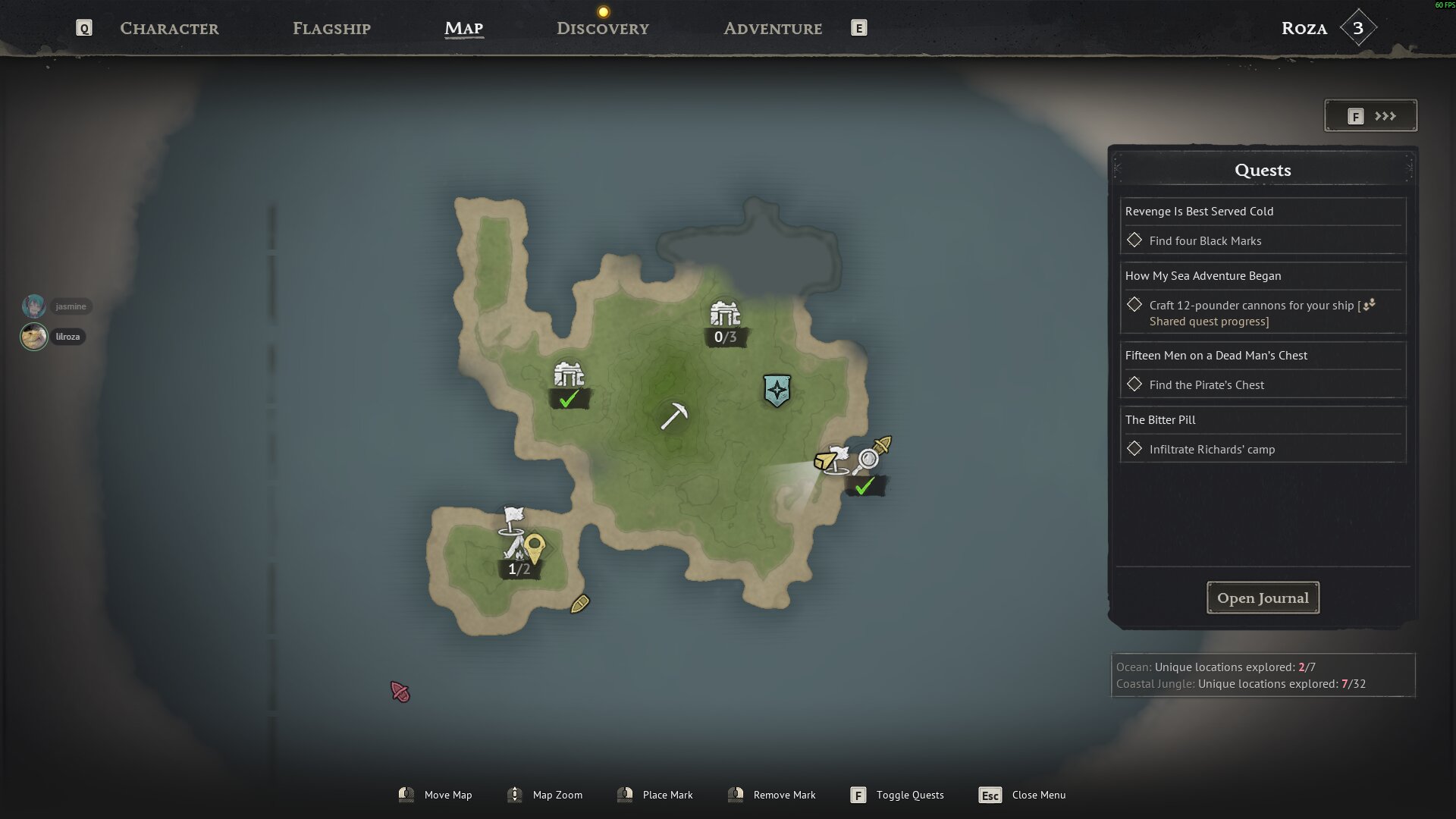 Fifteen Men on a Dead Man's Chest in Windrose