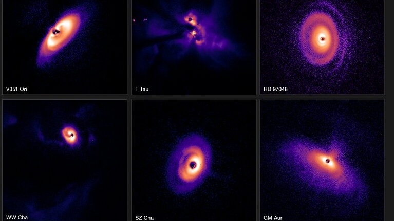 Stunning images from Very Large Telescope capture unique views of planet formation Space