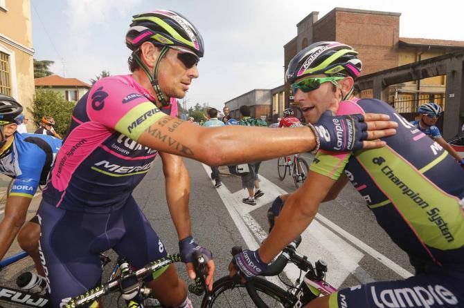 Filippo Pozzato welcomes Diego Ulissi back into the fold.