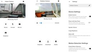 Yale Smart Indoor Camera review: Yale Home app screenshots