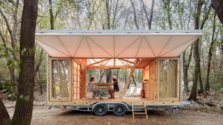 timber mobile home