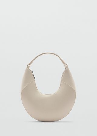 Leather-Effect Shoulder Bag