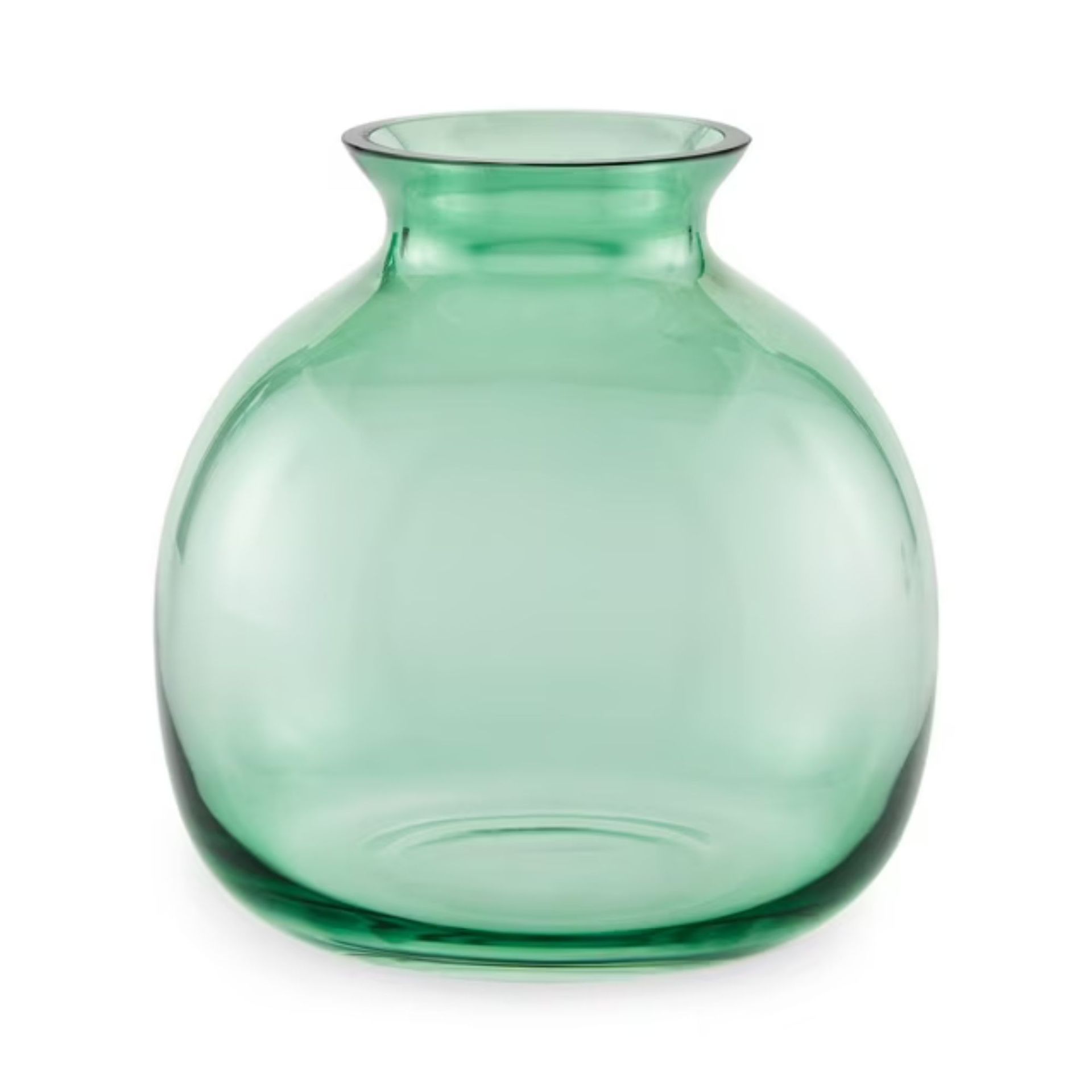 Mainstays by Becky G. & Alejandra Indoor Green Glass Vase