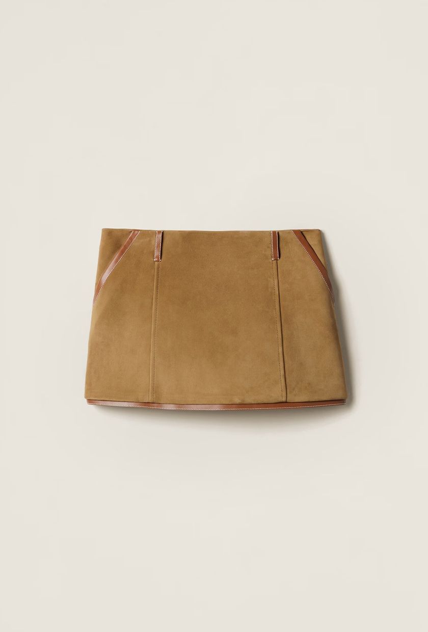 Miu Miu, Suede Skirt