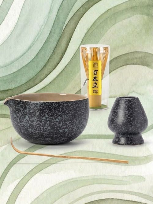 Stone Matcha Whisk Set&nbsp;