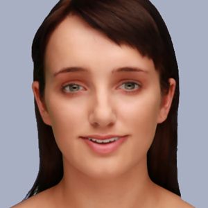 Evie, a chatbot avatar that uses the Cleverbot software. Credit: Existor