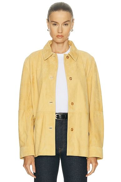 Suede Lennox Jacket