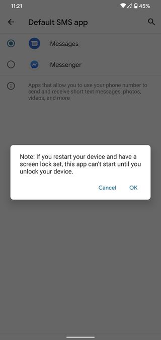 How To Set Default Texting App Android