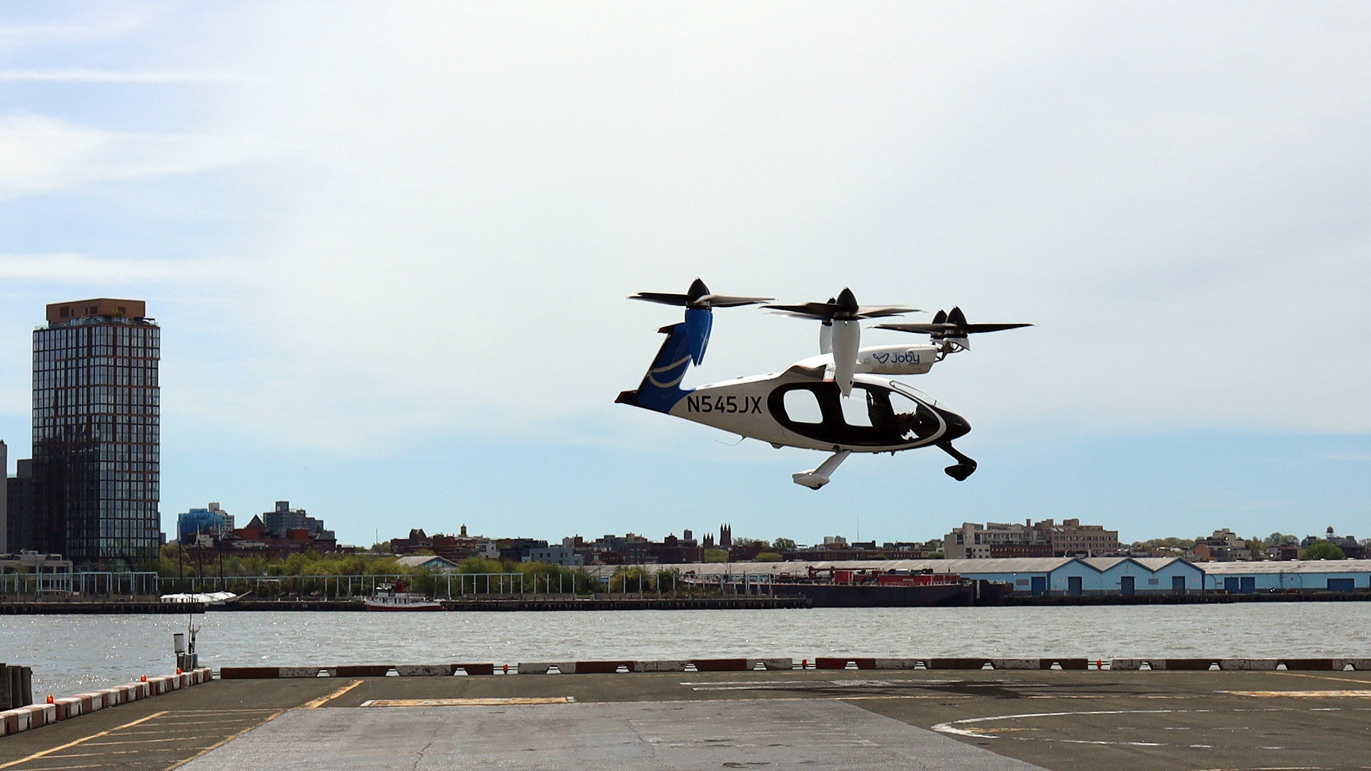 Joby EV Air Taxi test flight