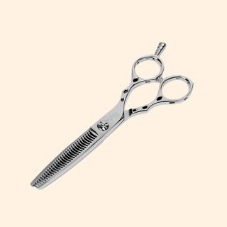 Silver thinning scissors by Y.S. Park