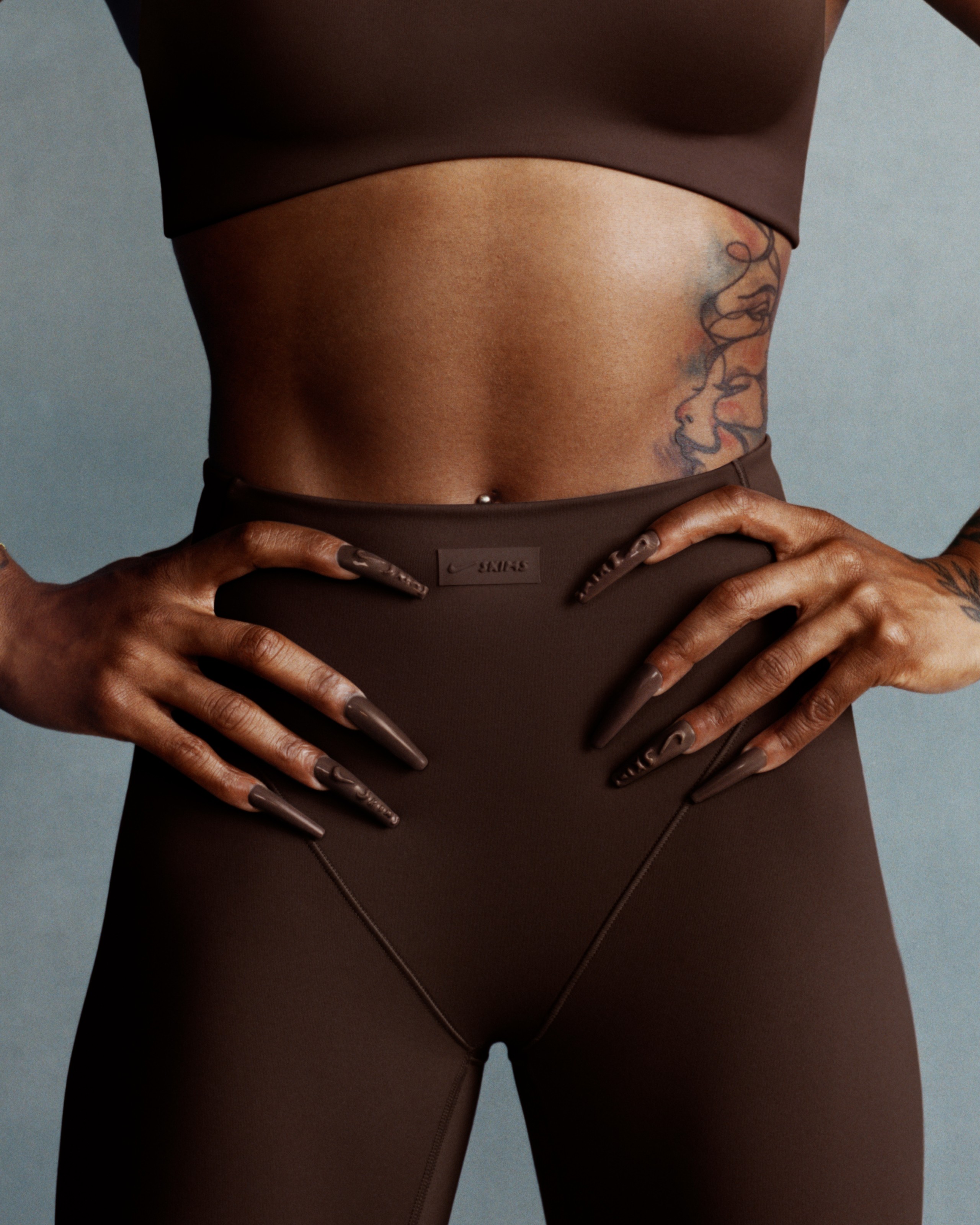 Sha&#039;Carri Richardson wearing NikeSKIMS