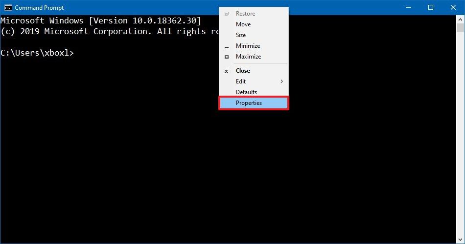 How to customize Command Prompt using Terminal tab on the Windows 10 ...