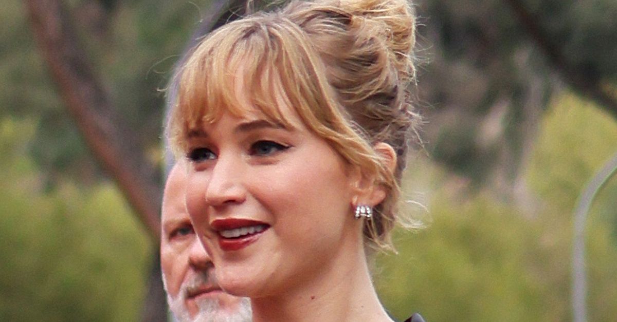 J.Law Channeled Carolyn Bessette Kennedy in the Winter Hero Item That Makes Basic Trousers Look Elegant
