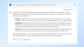 Google Bard vs Google Assistant