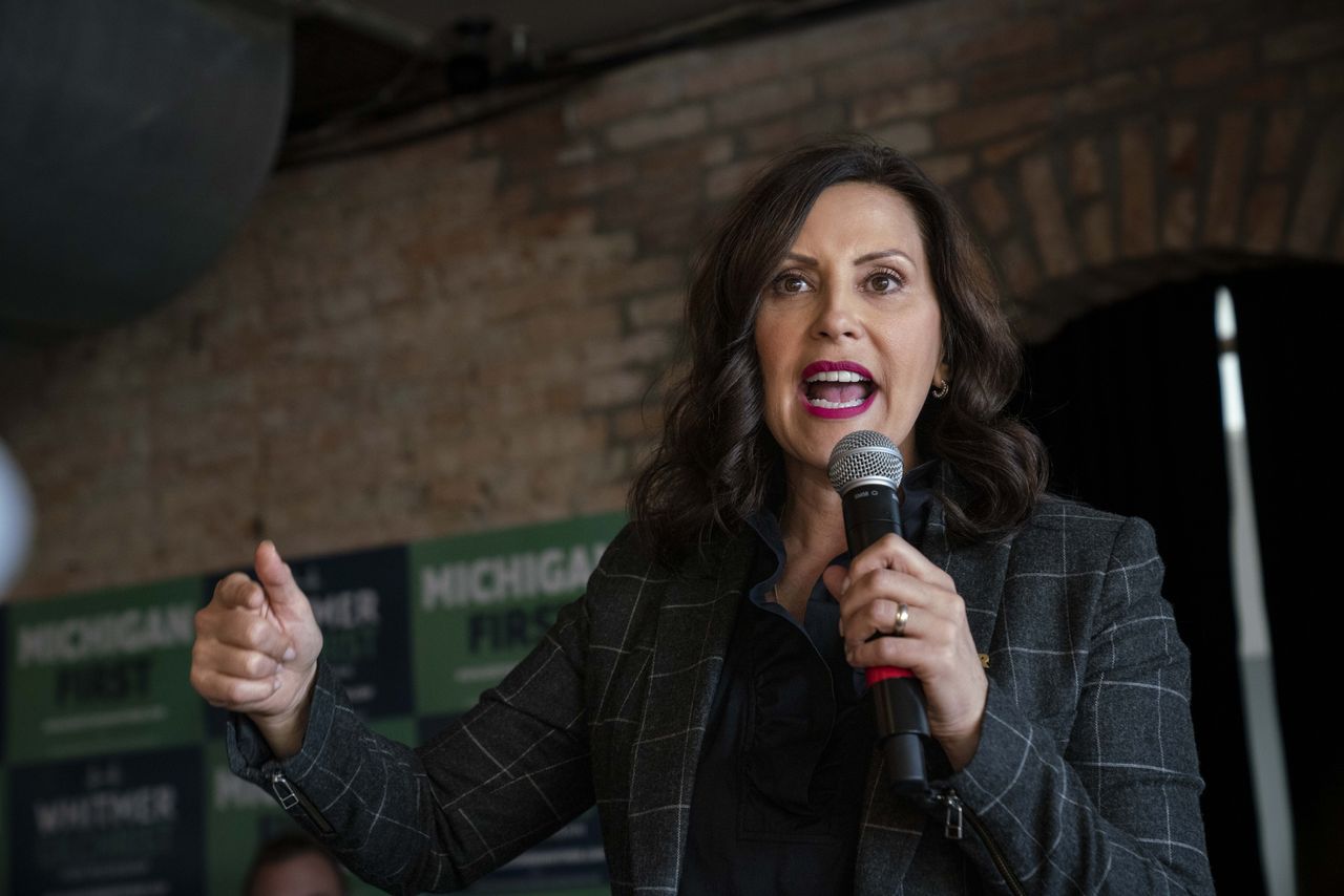 Michigan Gov. Gretchen Whitmer (D). 