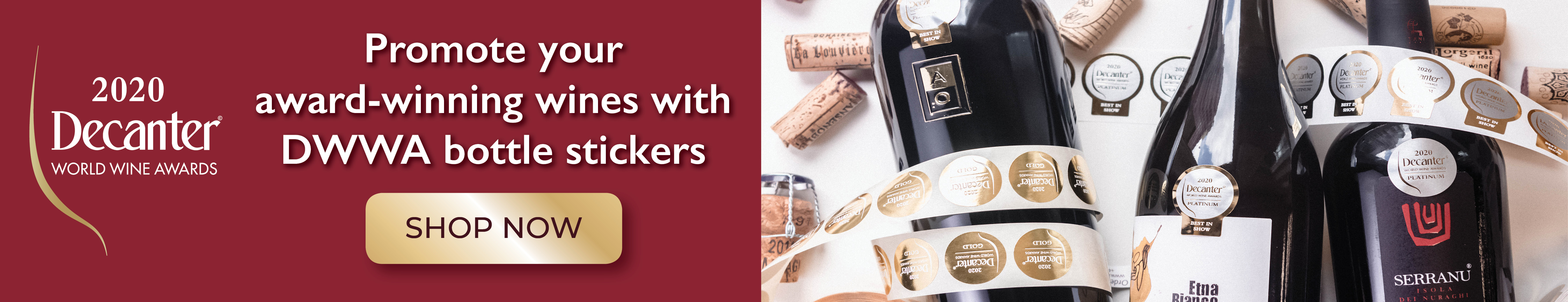 Buy DWWA medal stickers