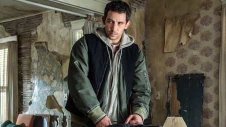 Daniel Kellner (Josh O'Connor) packs a bag and looks suspiciously in Disclosure Day.