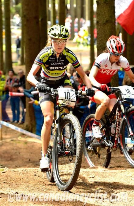Irina Kalentieva (Topeak Ergon Racing Team) finished sixth in the second round of the World Cup