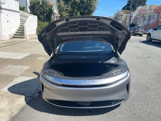 The Lucid Air Touring's 'frunk'