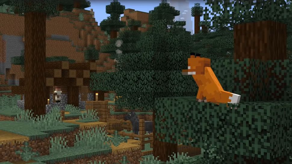 Minecraft fox guide How to tame a fox in Minecraft PC Gamer