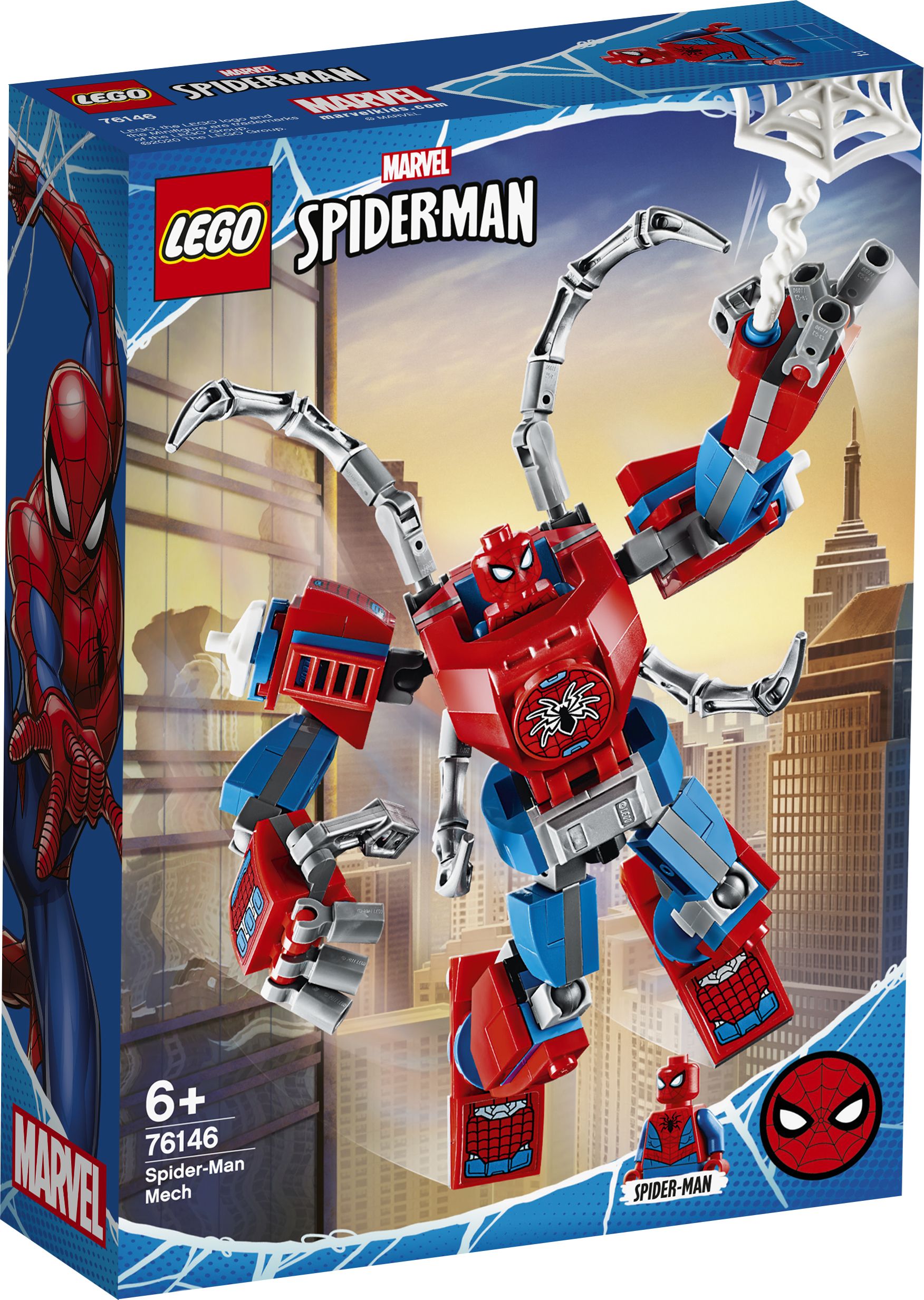 Pókember mech LEGO