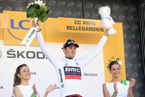 Tejay van Garderen (BMC) remains on top of the best young rider classification.