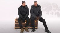 Roger Federer and Rafael Nadal on location in the Dolomites with Annie Leibovitz for Louis Vuitton 