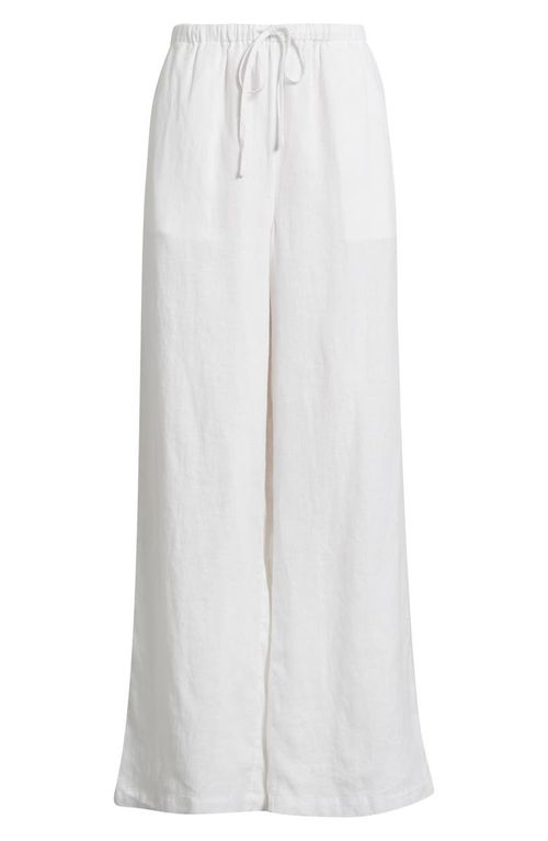 Easy Wide Leg Linen Pants