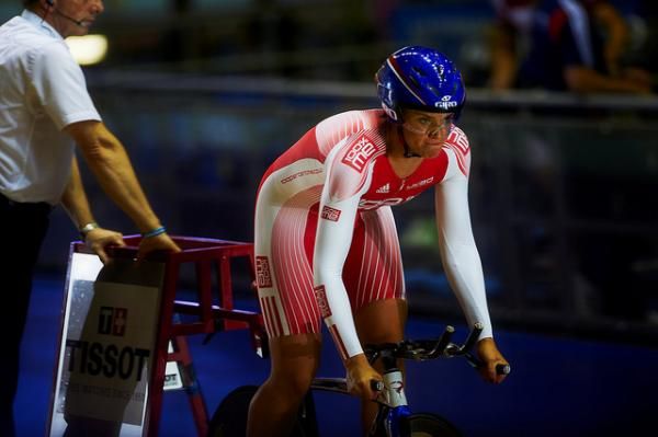 The elite women were setting some fast times in the individual pursuit.