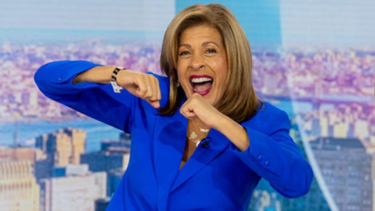 Hoda Kotb is shown on NBC&#039;s Hoda &amp; Jenna on December 9, 2024.