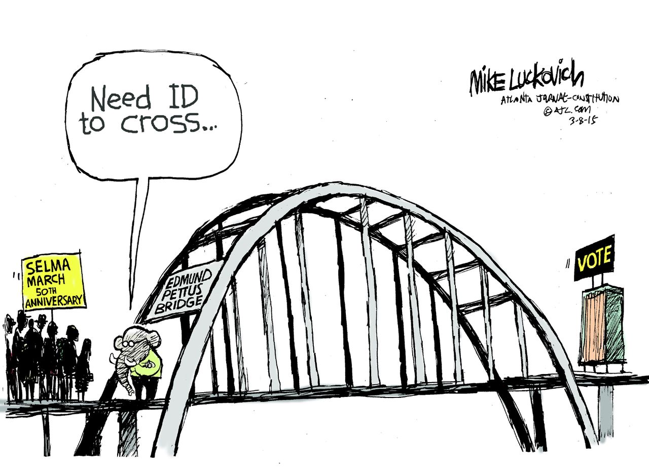 
Political cartoon U.S. Selma&amp;amp;nbsp;