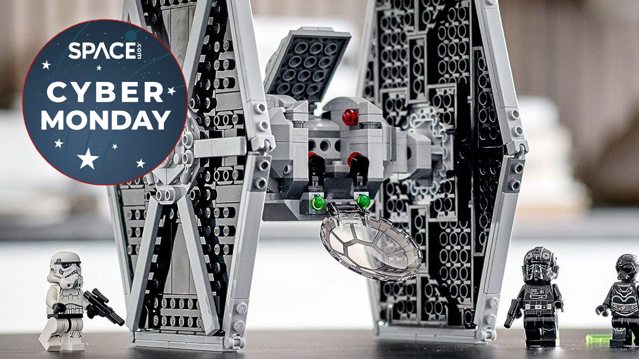 This Star Wars LEGO TIE Fighter is a perfect gift thanks to a Cyber Monday discount Space