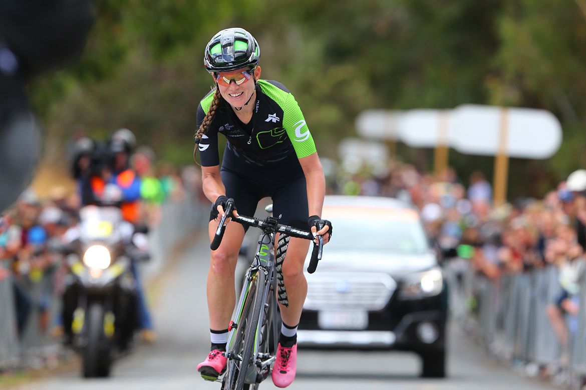 Second went to Lauren Stephens (Cylance Pro Cycling)