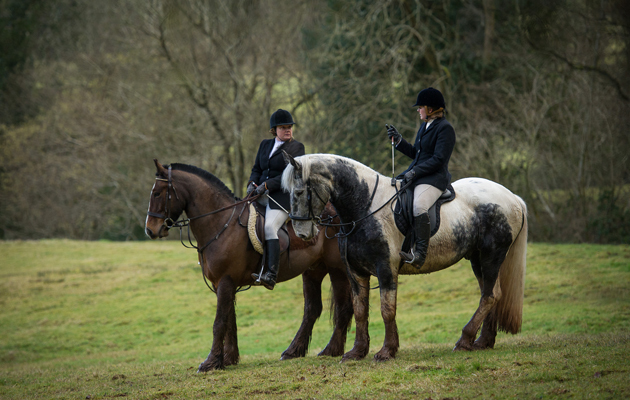 Curre and LLangibby Hunt 07 02 2015