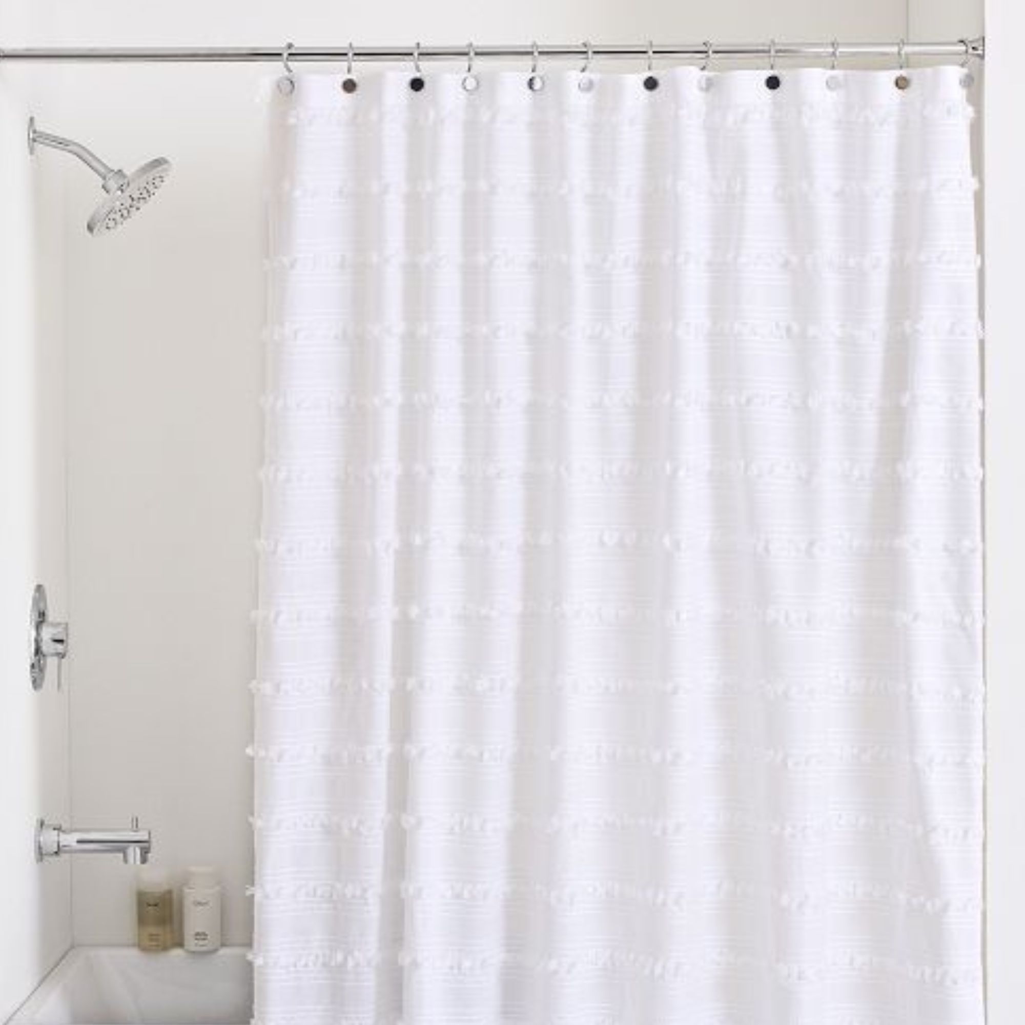 Organic Stripe Shower Curtain