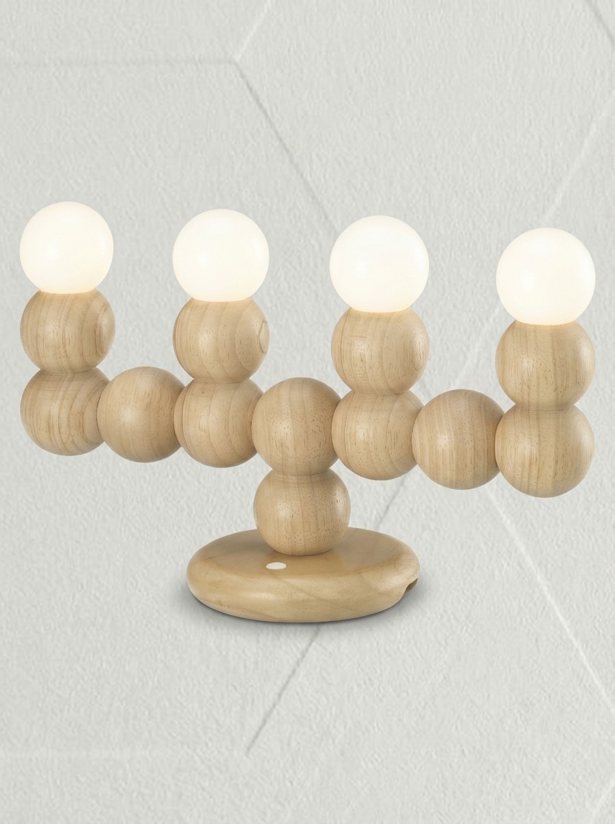 IKEA light against textured white background