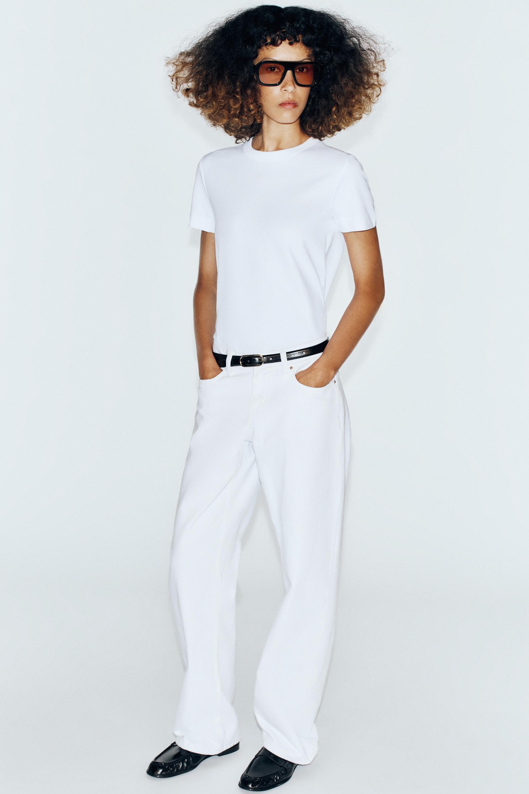Short Sleeve Interlock T-Shirt - White - Xxs