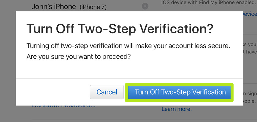 How To Turn Off Two Factor Authentication For Apple Id Right Now Setapp