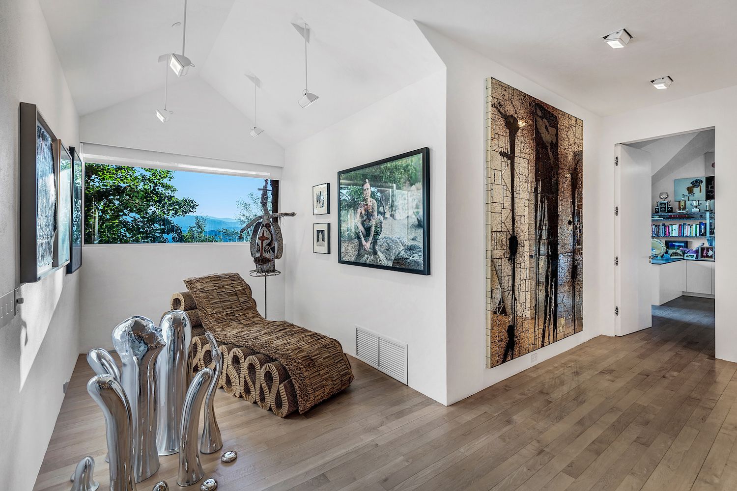 Private Gallery For Sale: This striking home doubles as a private art ...