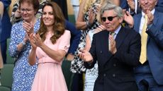 Kate Middleton and Michael Middleton at Wimbledon