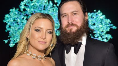 Kate Hudson and Danny Fujikawa attend the 2019 Baby2Baby Gala presented by Paul Mitchell on November 09, 2019 in Los Angeles, California.