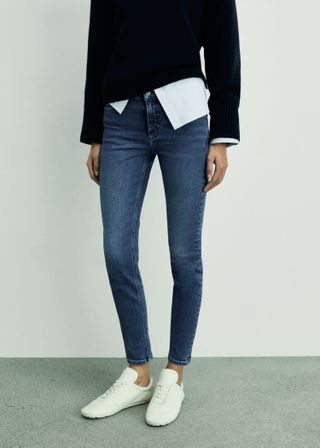 Mid-Rise Skinny Jeans - Women | Mango United Kingdom