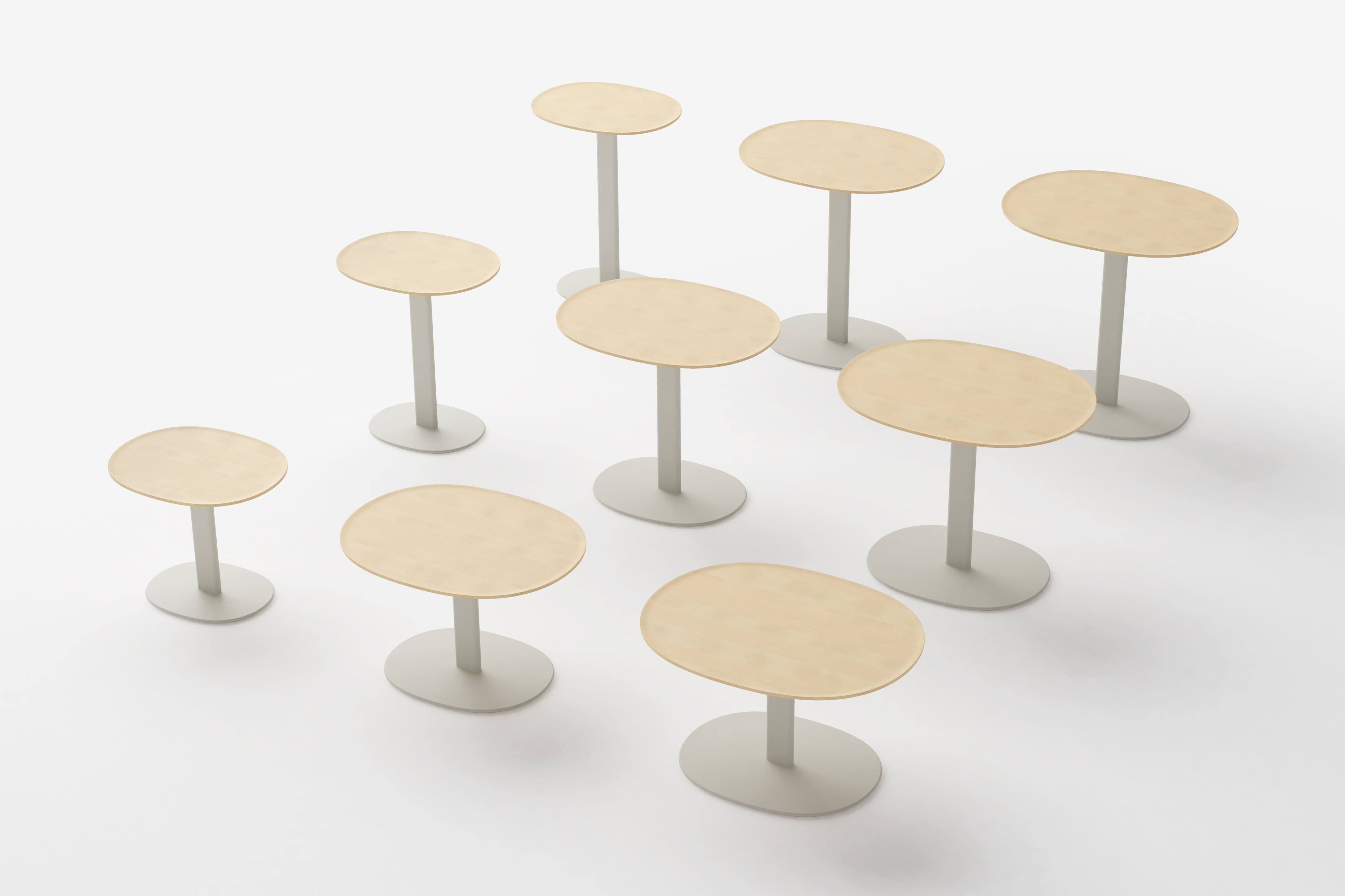 Maruni tables by Cecilie Manz