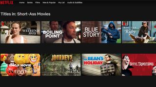 Netflix launches short ass movies catagory
