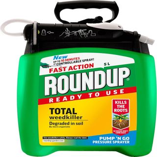 Fast action Roundup ready to use weed killer 