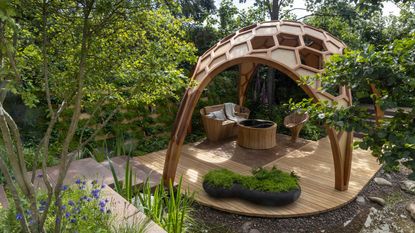 The Meta Garden: Growing the Future garden at chelsea flower show 2022